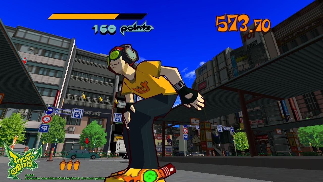 [28/02/2012] Zu den eher abgefahrenen Videospielen gehört Jet Set Radio, das mit seiner alternativen Grafik und dem Fokus auf Rollerblades eine große Fan-Gemeinde besitzt.