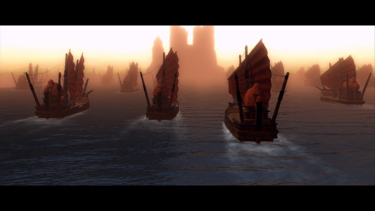 [10/02/2012] Mit dem Schiff segeln wir nach Mel Senshir, um die Belagerung dort zu durchbrechen.