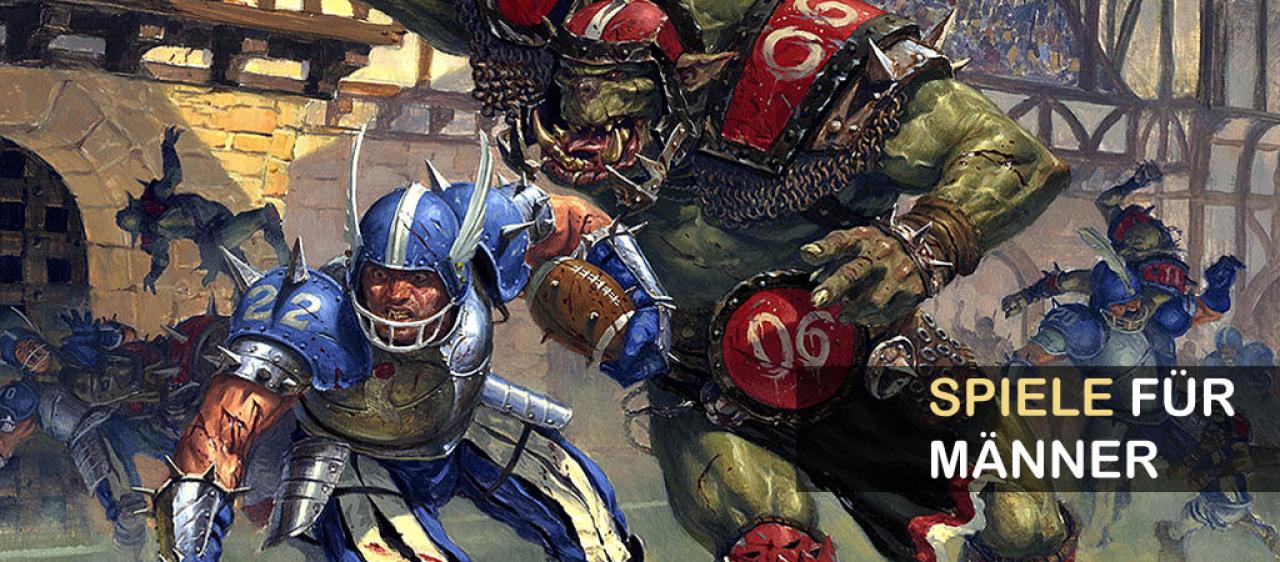 [02/02/2012] Ihr steht auf American Football? Dann solltet ihr Blood Bowl ausprobieren. Weitere Spiele für echte Kerle findet ihr in unserer Liste.