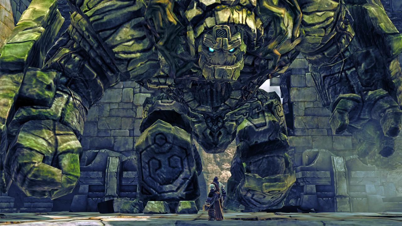 [06/03/2012] Darksiders - Egal ob Teil eins oder zwei, sowohl Krieg als auch Tod treffen auf fette Boss-Gegner.