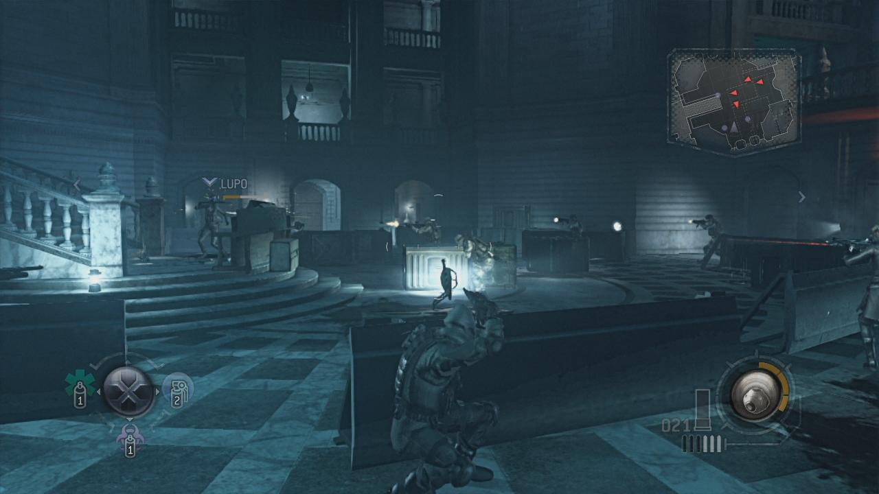 [22/03/2012] Weitere Screenshots aus unserem Test zu Resident Evil: Operation Raccoon City. Das Actionspiel erscheint am 23. März für PS3 und Xbox 360. (1)