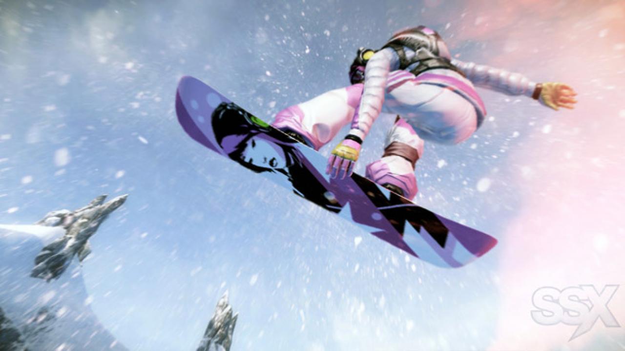 [15/03/2012] SSX, das zweite Snowboard-Game in dieser Bildergalerie, bietet euch einen intensiven Mehrspieler-Modus - besonders im Duell mit euren Freunden macht SSX mächtig Spaß.