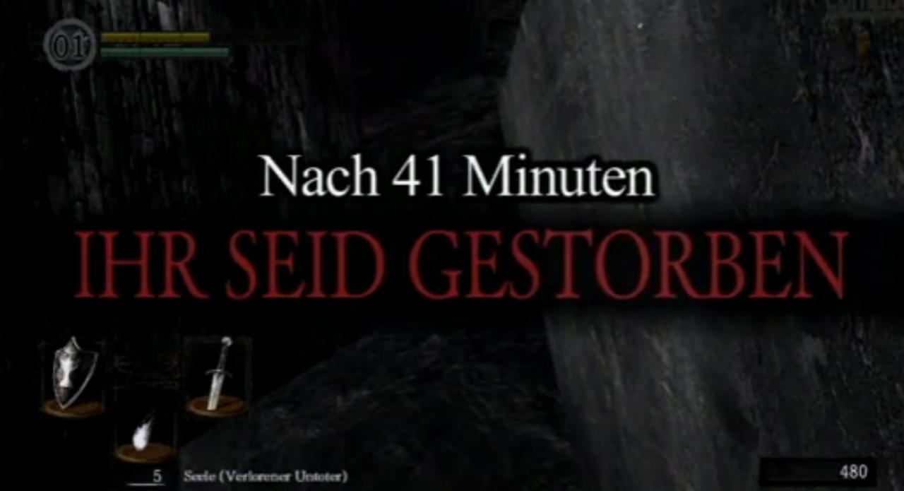 [12/03/2012] Der virtuelle Bildschirmtod ereilt euch in Dark Souls im Minutentakt. 