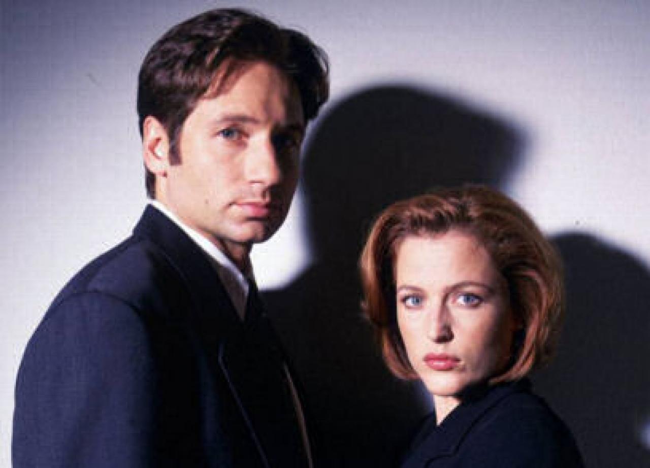 Mulder und Scully in Akte X.