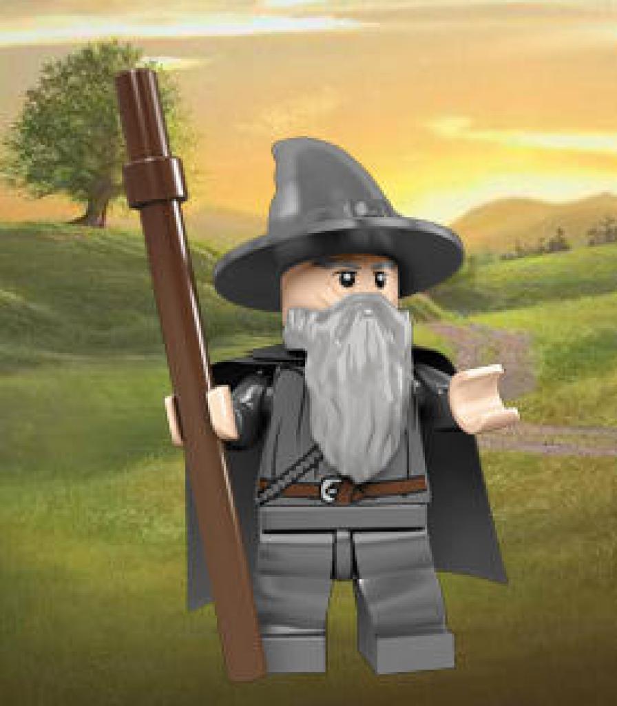 [21/05/2012] Wenn wir von rauschebärtigen Kerlen sprechen, darf da natürlich nicht Gandalf aus Lego: Der Herr der Ringe fehlen! Der graubärtige Magier, der irgendwann zum weißbärtigen Magier wird, weiß es, seinen Gegnern einen richtigen Tritt in den Hintern zu verpassen.