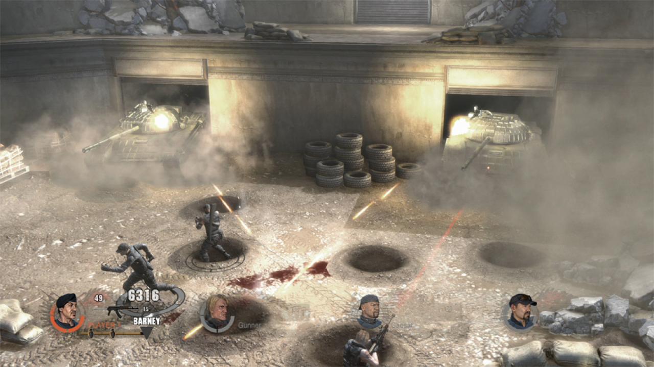 [29/06/2012] Stallone, Lundgren und Co. mussten nicht nur auf der Kinoleinwand ran, sondern auch in einem Videospiel. Das Game fiel leider bei Metacritic durch. Der Film The Expendables 2 rockt aber. - Leser-Vorschlag 