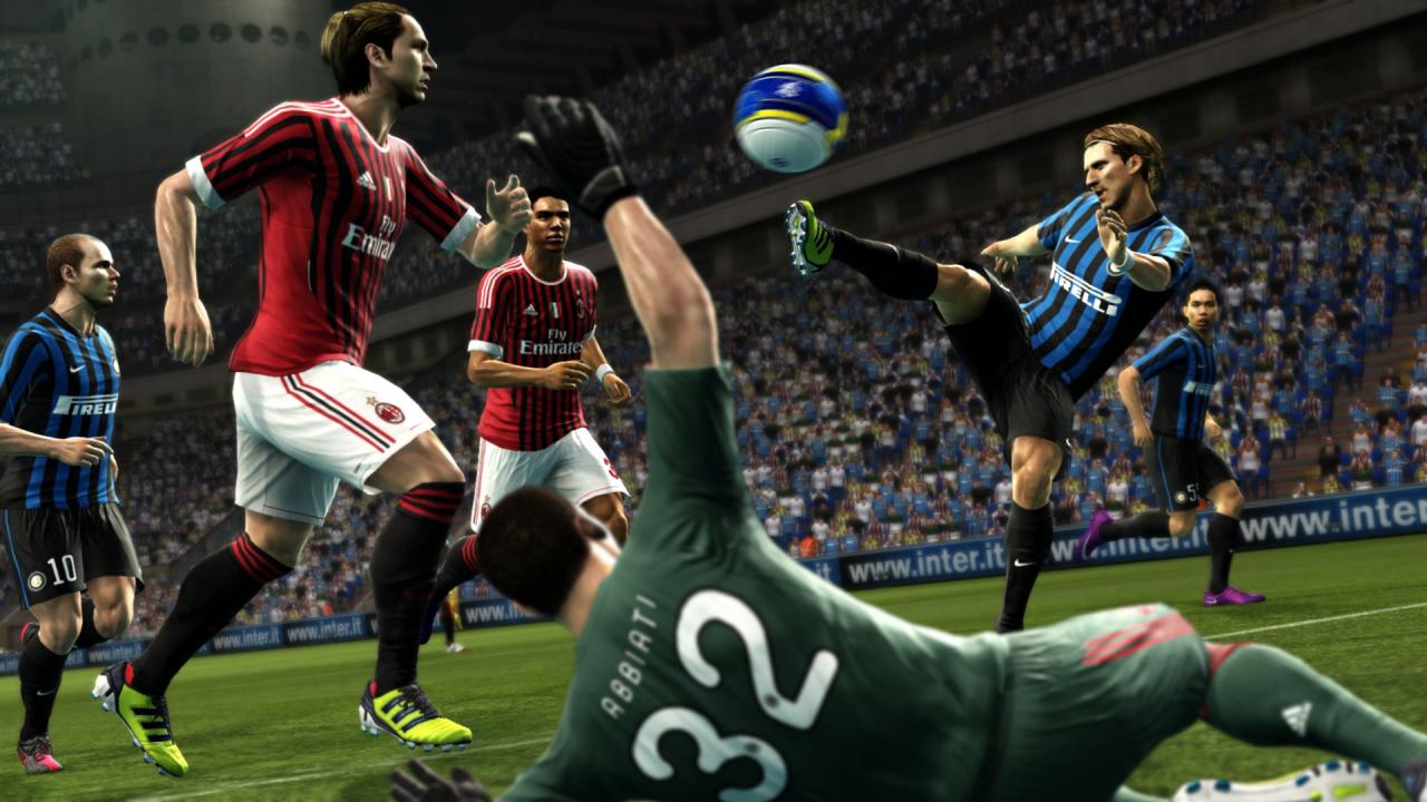 [19/06/2012] Eine Stärke von PES war schon immer, dass aufgrund der hervorragenden Ballphysik kein Tor dem anderen gleicht - 2013 bildet da keine Ausnahme.