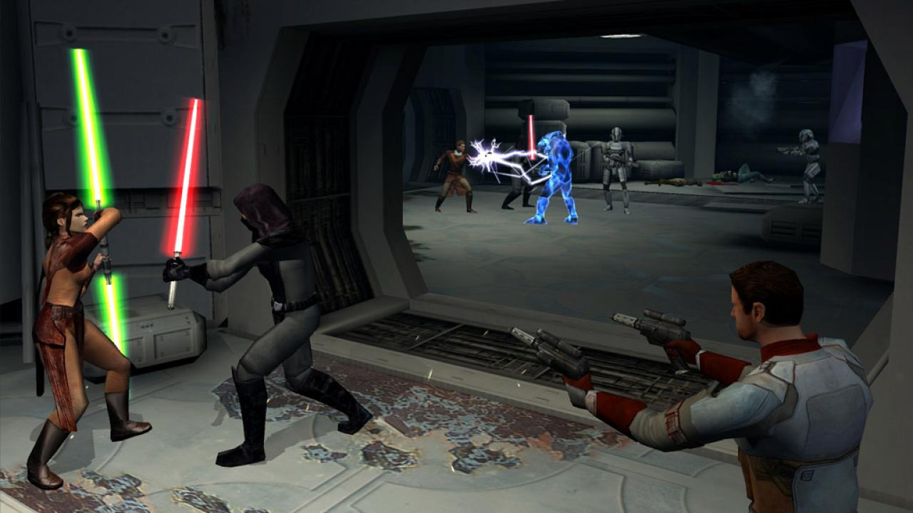 [20/06/2012] ↑ TOP ↑ - Knights of the Old Republic - Bioware lieferte mit KotOR eine der besten Leistungen ihrer Unternehmensgeschichte ab. Selten hat uns eine Story derart gefesselt und wuchsen uns Charaktere mehr ans Herz als hier. Nur die Präsentation war schon damals nicht gerade zeitgemäß. Trotzdem ein Pflichtkauf!