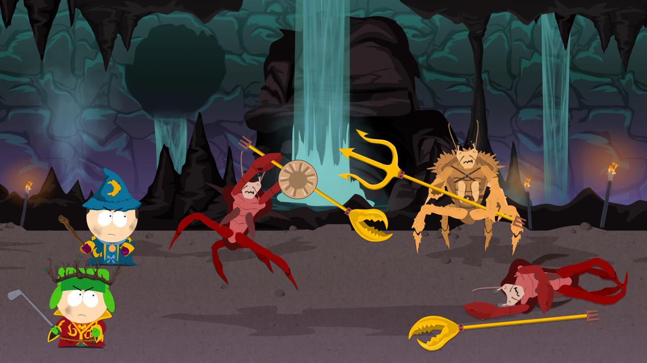 [05/06/2012] South Park: The Stick of Truth sollte bereits erschienen sein, wurde aufgrund der THQ-Pleite jedoch verschoben. Nun soll das Spiel über Ubisoft noch in diesem Jahr erscheinen. Einen genauen Release-Termin gibt es bislang jedoch noch nicht.