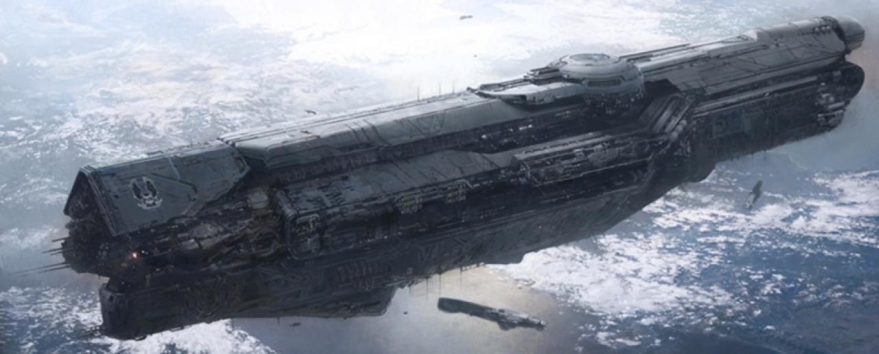 [10/07/2012] UNSC Infinity - Halo - Das Schlachtschiff der UNSC spielt im Halo 4-Mehrspieler-Modus eine tragende Rolle. Der Mulitplayer-Modus für Halo 4 erhält eine eigene Story. Als Basis dient die UNSC Infinity. 