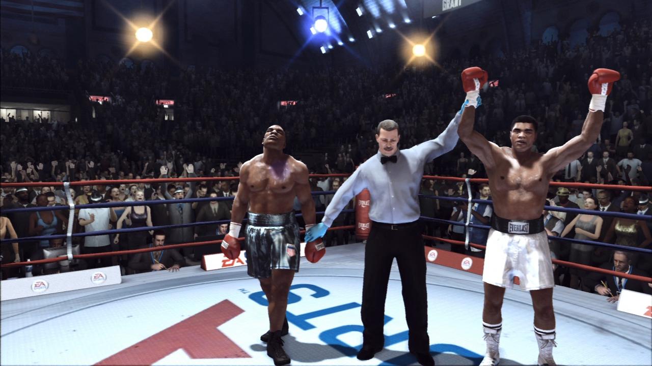 [19/07/2012] Fight Night - Die Box-Reihe von Electronic Arts bietet natürlich keine aufwändigen Panoramen und Explosionen mit unzähligen Partikeleffekten, aber dafür umso detailliertere Kämpfer. 