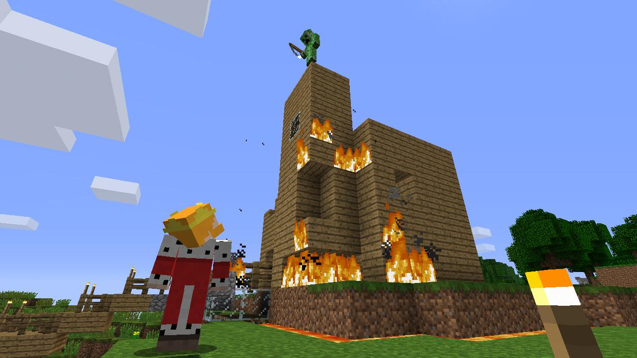 [04/07/2012] Minecraft - Das Spielprinzip des Klötzchenabenteuers ist so simpel wie genial: Ihr sammelt Rohstoffe, entwickelt Werkstoffe und baut die abgefahrensten Gebäude. Wer Minecraft ewig spielt, belohnt sich mit mit einer selbsterschaffenen Welt. Lasst eurer Kreativität freien Lauf! 