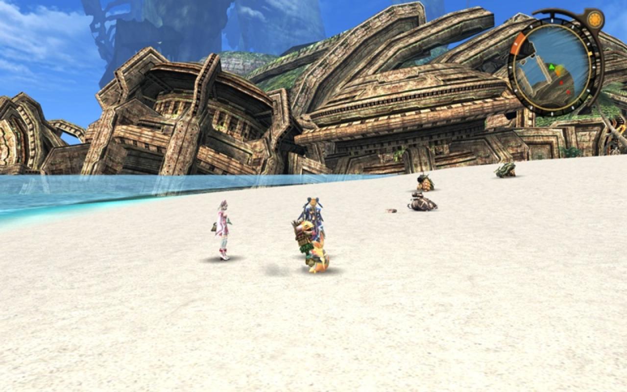 [20/07/2012] Xenoblade Chronicles - Auch in diesem Rollenspiel für Wii gibt es satte Strände, die Urlaubsfeeling verheißen. - Leser-Vorschlag