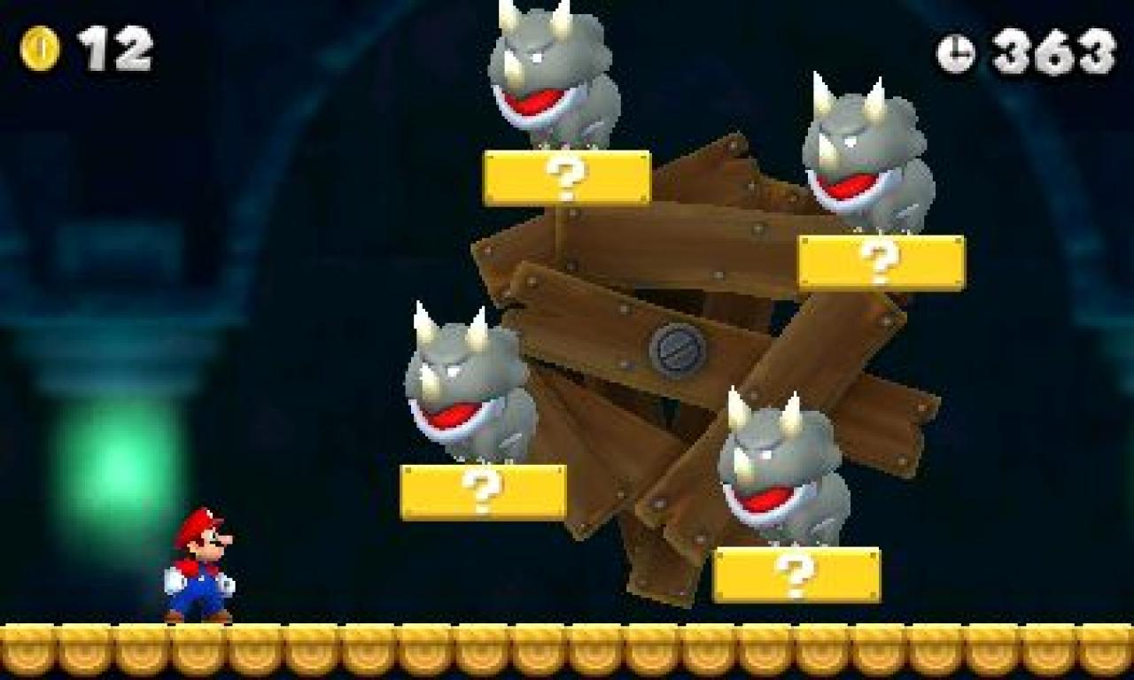 [02/08/2012] New Super Mario Bros. 2 im Test für Nintendo 3DS: Die Bosskämpfe laufen fast alle gleich ab.