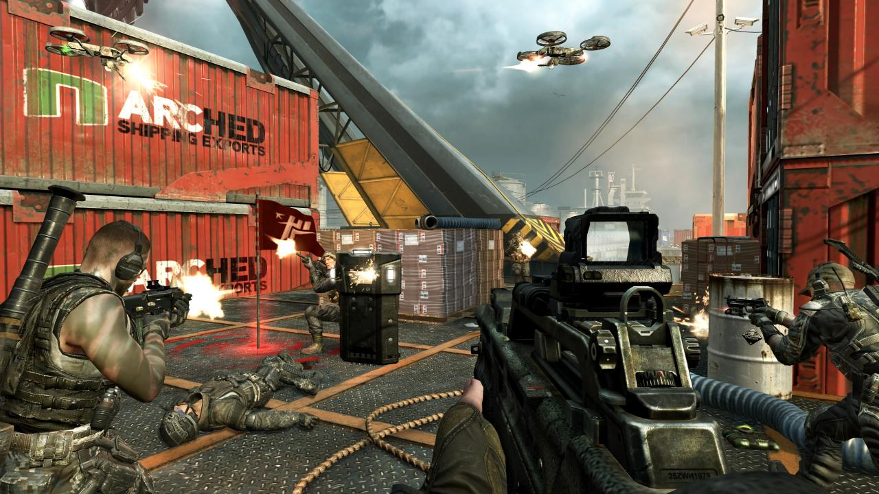 [14/08/2012] Da hat man sich in Call of Duty: Black Ops 2 endlich zur Flagge durchgekämpft und soll diese nun auch noch eine Zeit lang gegen mehrere Gegner verteidigen? Wir sagen: Definitiv zu viel für unser Nervenkostüm!