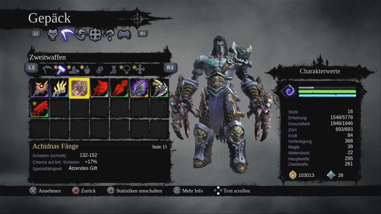 [14/08/2012] Weitere Screenshots aus unserem Test zu Darksiders 2 für PS3 und Xbox 360. (1)