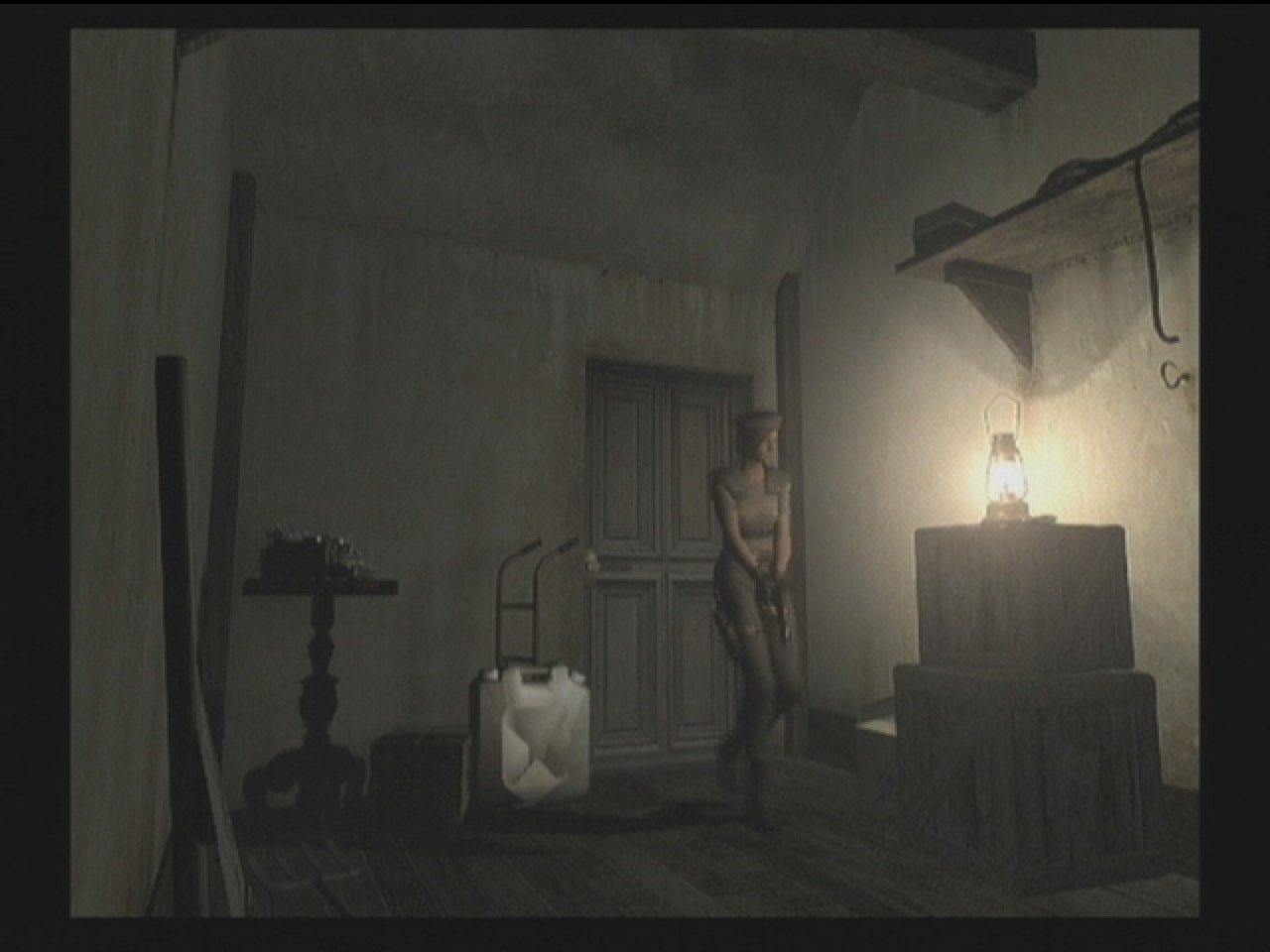 [26/09/2012] Resident Evil - Schreibmaschinen-Raum - Türe zu und durchatmen heißt es auch im klassischen Resident Evil. Damals waren wir heilfroh, als wir die Räume mit den Schreibmaschinen und der leisen Musik erreichten. 