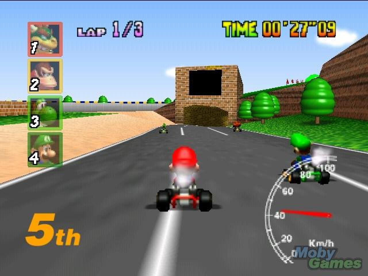 [25/09/2012] Mario Kart 64Luigi, Mario, Bowser und Co. düsen im Fun-Racer um die Wette, bekämpfen sich mit Items, schubsen sich von der Strecke. Klar, hier will jeder der Beste sein! Community-Vorschlag