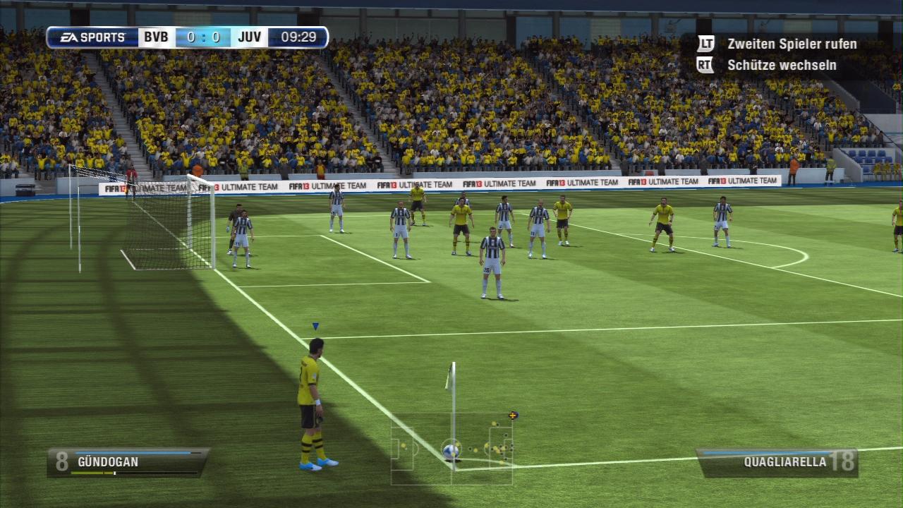 [11/09/2012] FIFA 13 - Besonders im Online-Modus und auf den höheren Schwierigkeitsgraden solltet ihr planen, wann ihr auf Pressing umschaltet oder euch lieber hinten reinstellt. Wer taktisch gut steht, gewinnt sicherlich viele Spiele. 