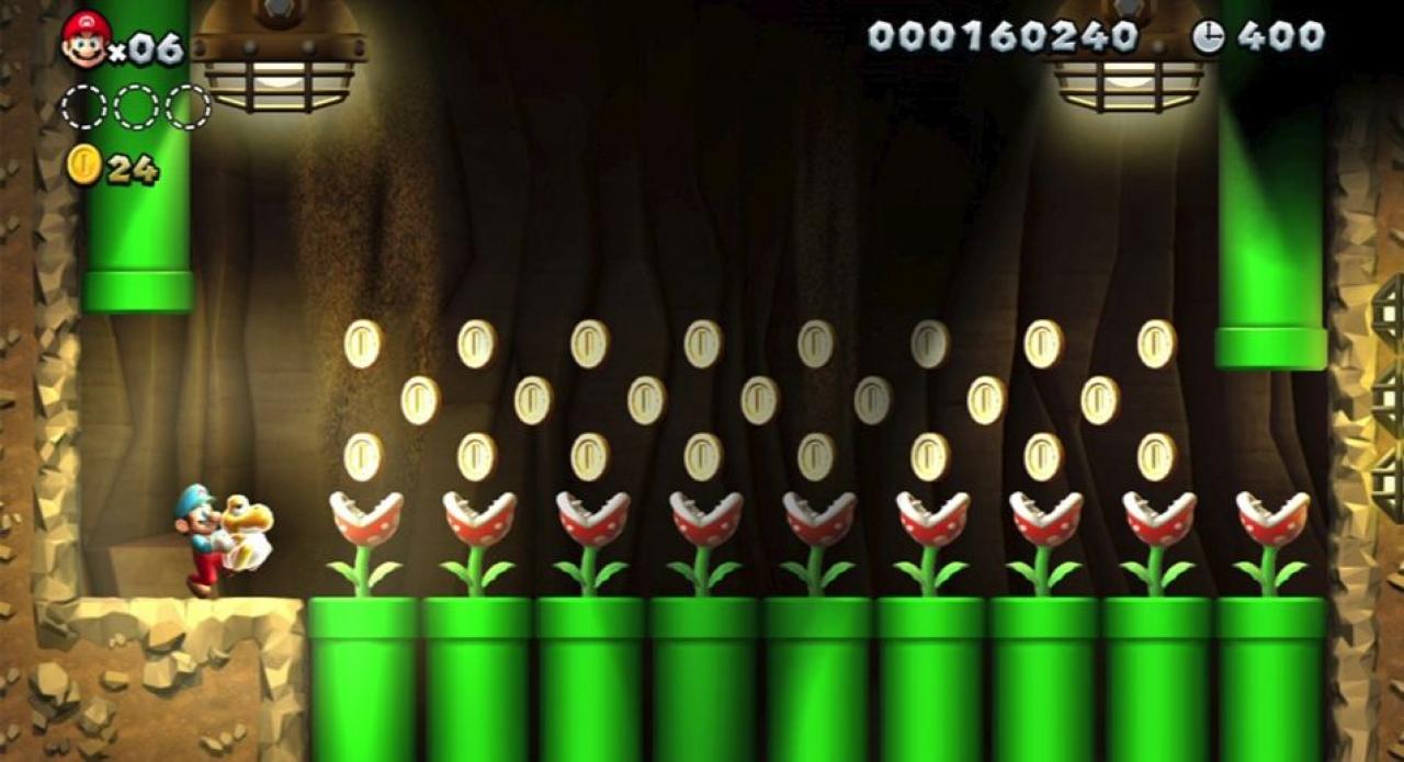 [10/09/2012] New Super Mario Bros. U - Bilder aus dem neuen Super Mario Bros.-Abenteuer für Wii U. (1)