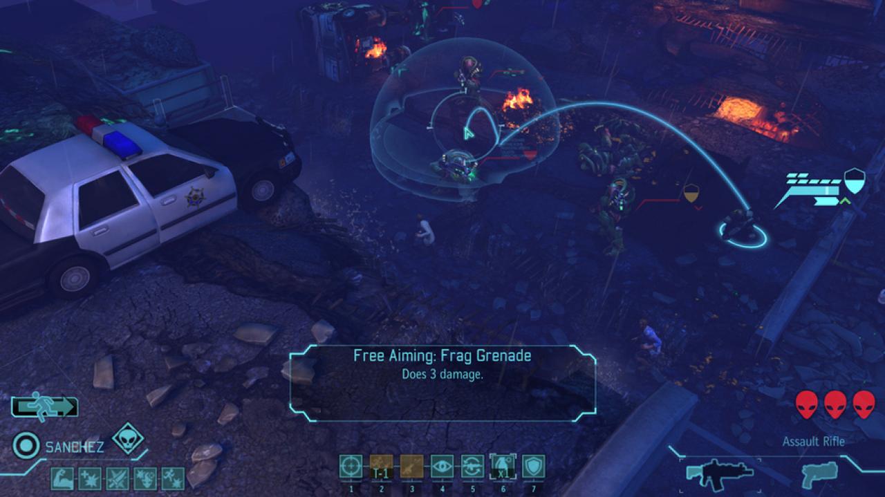 [08/09/2012] Zur Überwachung der Panik dient eine übersichtliche Karte im Lagezentrum der XCOM-Basis. 
