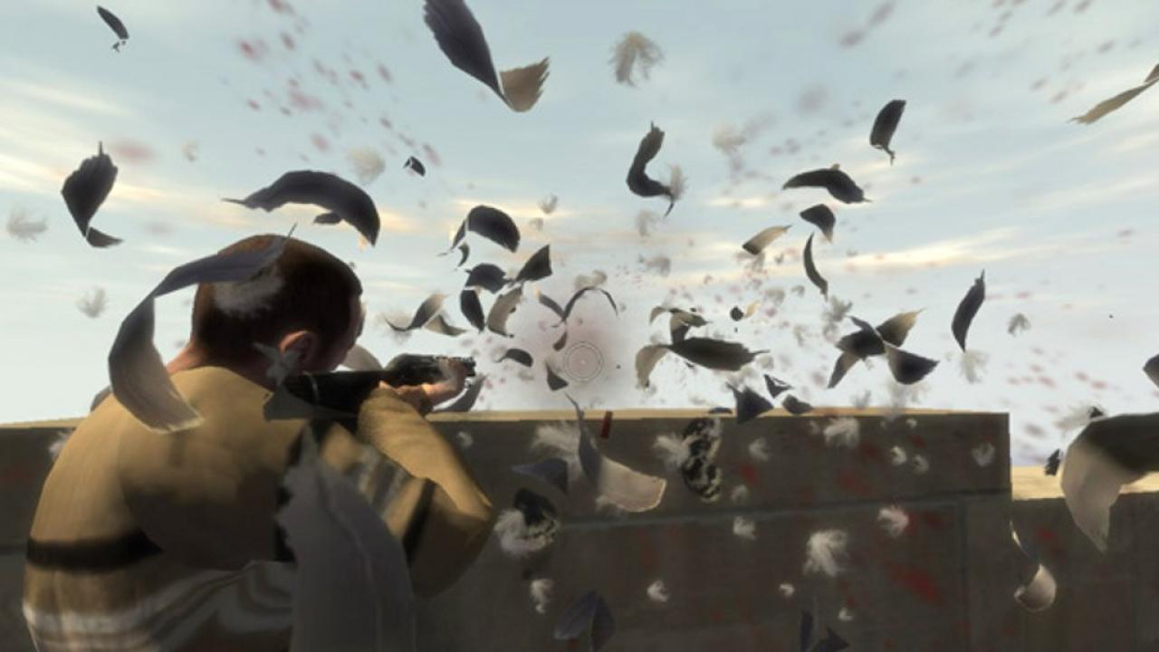 [05/09/2012] 200 Tauben in GTA 4 - Auf den Dächern der Stadt, auf Telefonmasten, auf Vorsprüngen, die niemals ein Mensch erklimmen könnte... die fliegenden Ratten sind überall in Liberty City und wir sollen die Stadt von ihnen befreien. Mit Scharfschützengewehr erleichtert ihr euch die Arbeit. 