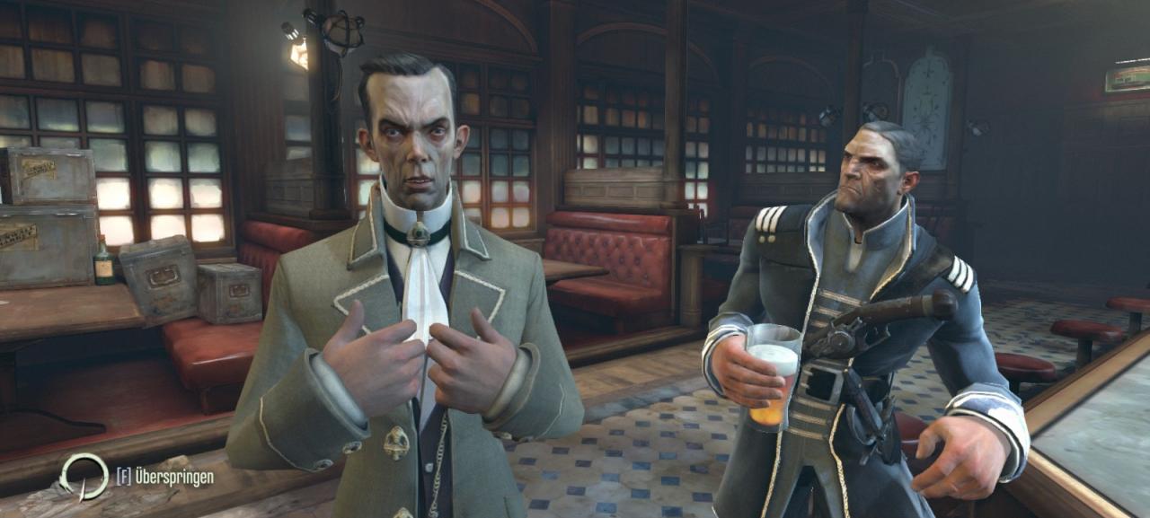 [10/10/2012] Dishonored: Die Maske des Zorns - Mehrere Wege und End-Sequenzen machen einen zweiten Durchgang lohnenswert. Dabei wählt ihr zwischen Stealth, Action oder einer Mischform.