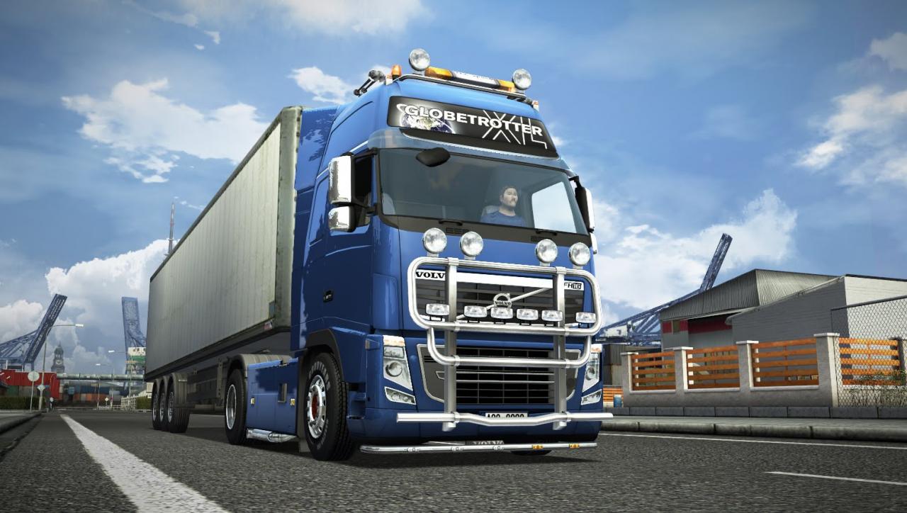 LKW auf der Straße
