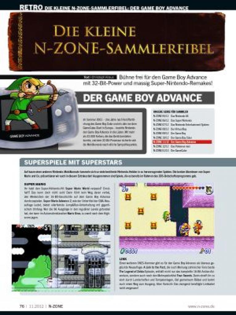 [12/10/2012] Wie immer gibt's beliebte Retro-Rubriken, ...