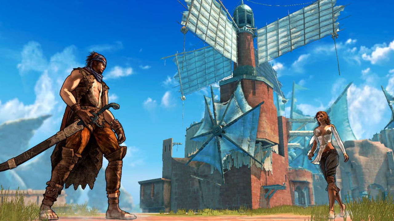 [26/10/2012] Prince of Persia hat zwar den spielerischen Anspruch einer Motorikschleife (das Kinderspielzeug, welches man vornehmlich in Wartezimmern von Kinderärzten findet), doch kann es auf visueller Ebene immerhin mit einer malerischen Optik begeistern. Dank Cel-Shading-Grafik.
