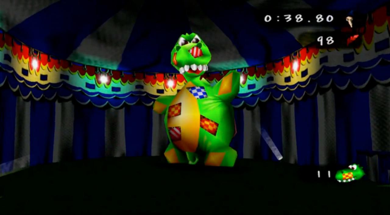 [23/10/2012] Mr. Patches - Banjo-Tooie - Ach, der knuddelige Saurier. Um ihn tat es uns in Banjo-Tooie am meisten leid.