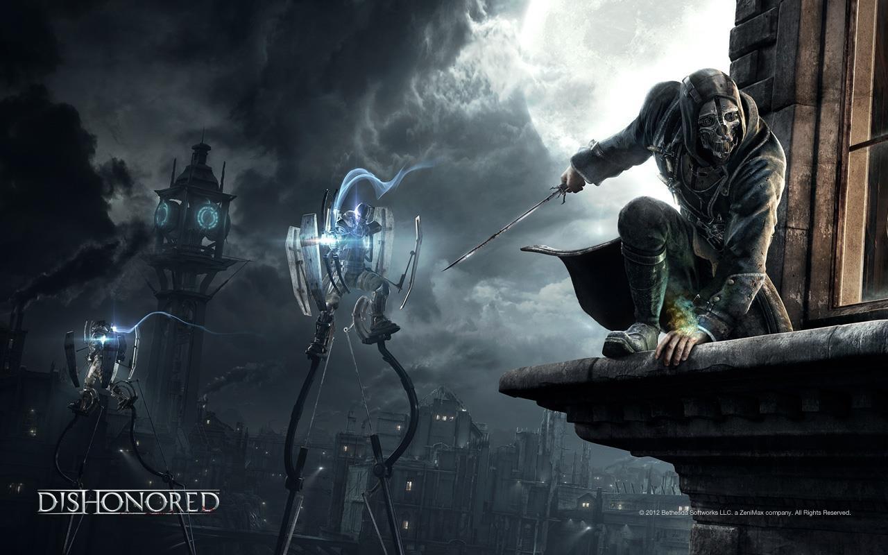 [14/10/2012] Corvo - Dishonored - Im Schleich-Modus muss der Attentäter der Kaiserin nicht unbedingt Gegner töten. Ein Attentat darf auch unter Mithilfe der Umgebung durchgeführt werden.