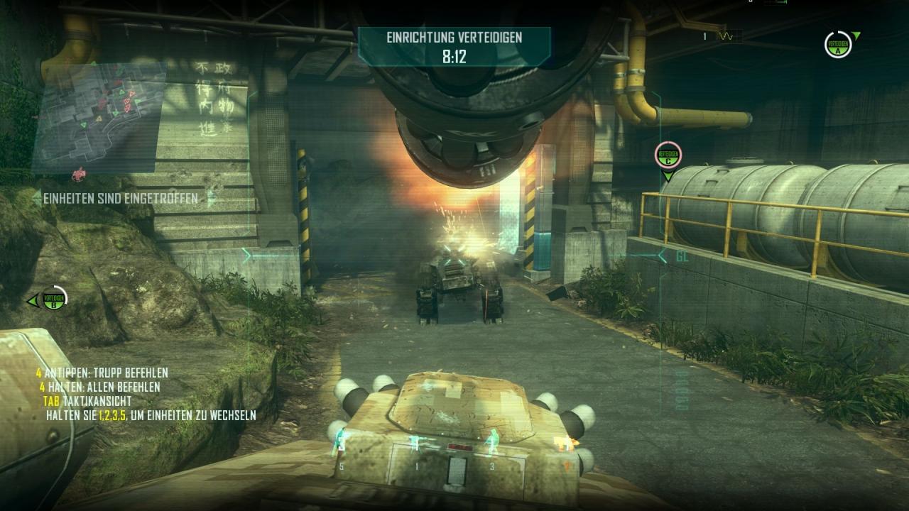 [14/11/2012] Die PC-Version von Black Ops 2 im Test: Die Tastenbelegung der Spezialaktionen, die ihr auf der Konsole mit dem digitalen Steuerkreuz ausführt, ist gewöhnungsbedürftig, da dafür die Zifferntasten vorgesehen sind (siehe unten links). (Das Bild zeigt die PC-Version). (5)