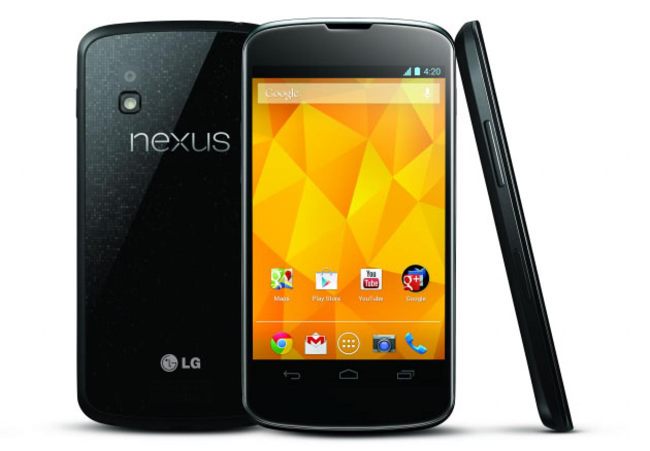 [08/11/2012] Das Google Nexus 4 gibt es besonders günstig direkt über Google-Play 