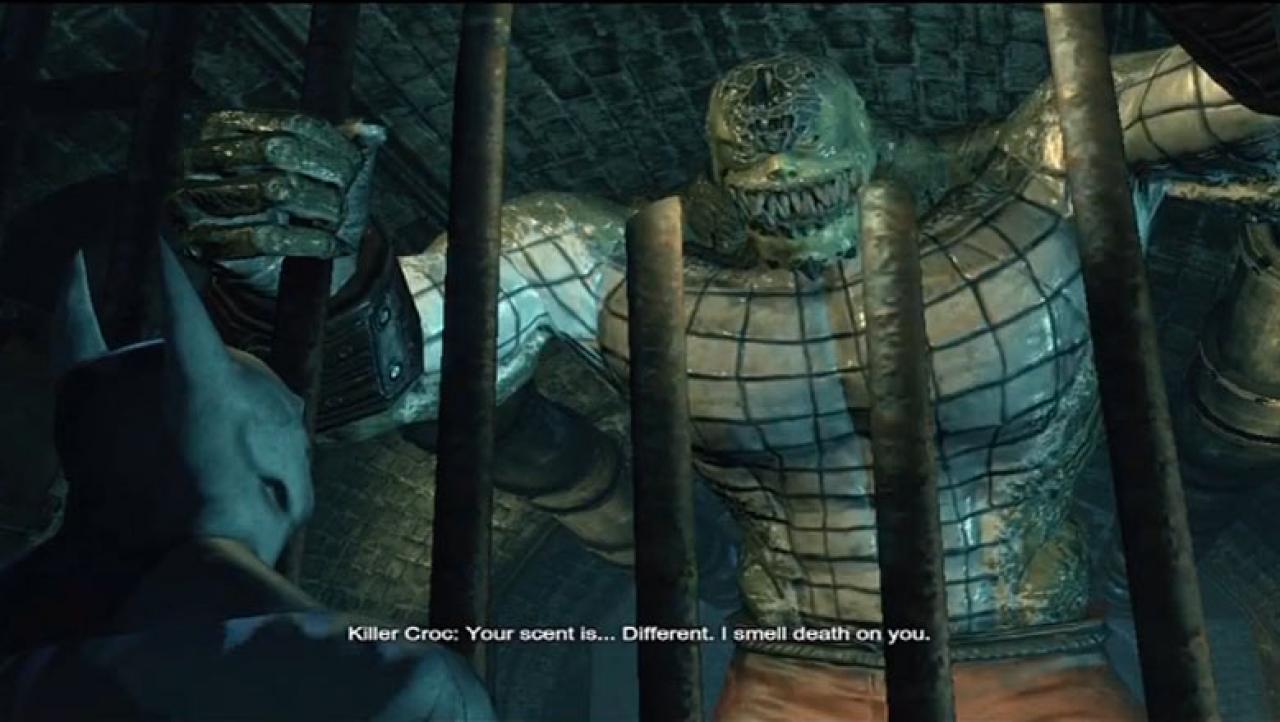 [27/11/2012] Batman: Arkham City - Im Kampf mit Killer-Croc muss Batman durch die Kanalisation stapfen. Ein absolut cooler Abschnitt mit netten Kampfszenen.