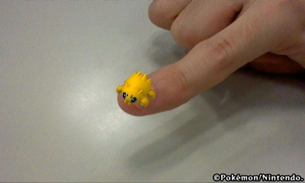 [13/12/2012] Pokémon im direkten Größenvergleich: Ein Wattzapf ist gerade einmal so groß wie euer Fingernagel!