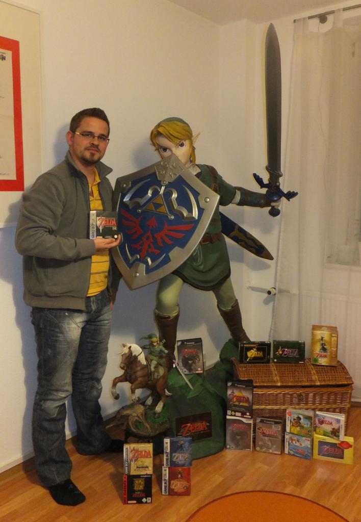[03/12/2012] Sven Schumanns Zelda-Prunkstücke: Glückwunsch zur Statue! 