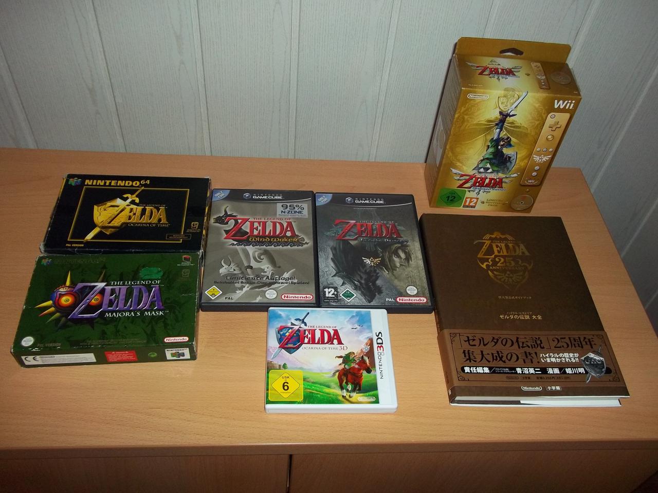 [03/12/2012] Die Zelda-Prunkstücke eines Lesers, der gerne anonym bleiben möchte