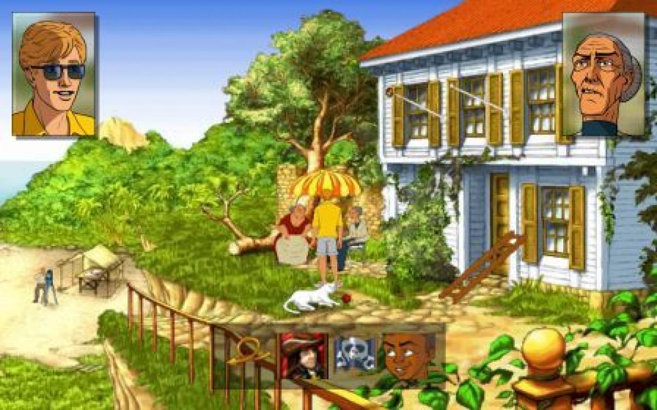 [11/12/2012] Adventure-Held müsste man sein: Schon in den 90ern schafften es unsere Abenteurer immer an malerische Kulissen.