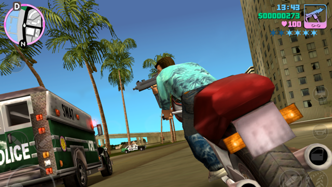 [04/12/2012] GTA: Vice City - Das GTA mit Achtziger-Setting traf damals genau unseren Geschmack. Brillanter Soundtrack, coole Missionen und schräge Typen. Wir haben alle Autos besorgt und sämtliche Missionen erledigt. Das Scarface-Finale haben wir mit der Gatling-Gun gewonnen. 