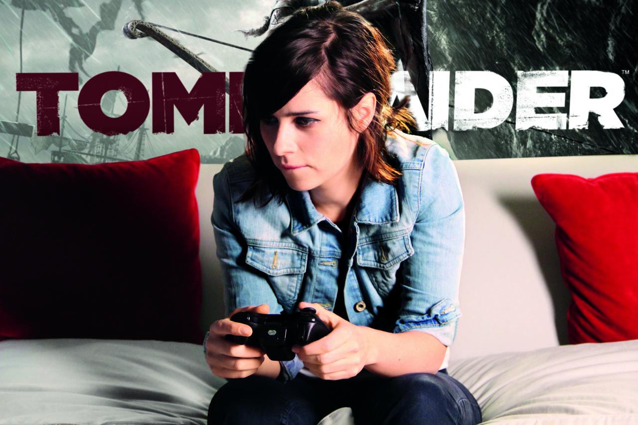 [17/01/2013] Tomb Raider im Test: Schauspielerin Nora Tschirner ist die deutsche Synchronstimme von Lara Croft.