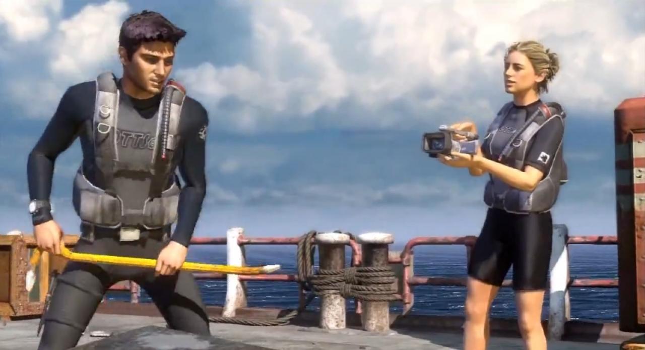 [25/01/2013] Uncharted: Drakes Fortune - Auf der Suche nach der Goldenen Stadt, El Dorado, verschlägt es Protagonist Drake und seine Begleiter Sully und Elena auf eine unbekannte Insel voller Gefahren.
