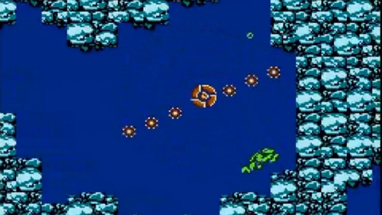 [28/03/2013] TNMT (NES) - Das Damm-Level gilt bis heute als eines der schwierigsten Level der frühen Videospiel-Geschichte. Für heutige Standards und Spieler, die von leichten Schwierigkeitsgraden verwöhnt werden, ist das Level dementsprechend wahrscheinlich noch schwieriger als damals.