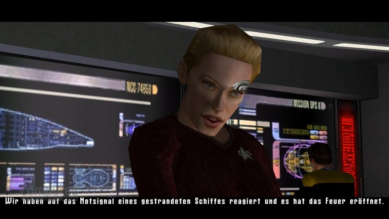 [14/03/2013] Elite Force: Seven of Nine ist für viele der beste Grund, Voyager zu schauen. Im Spiel darf sie auch nicht fehlen.