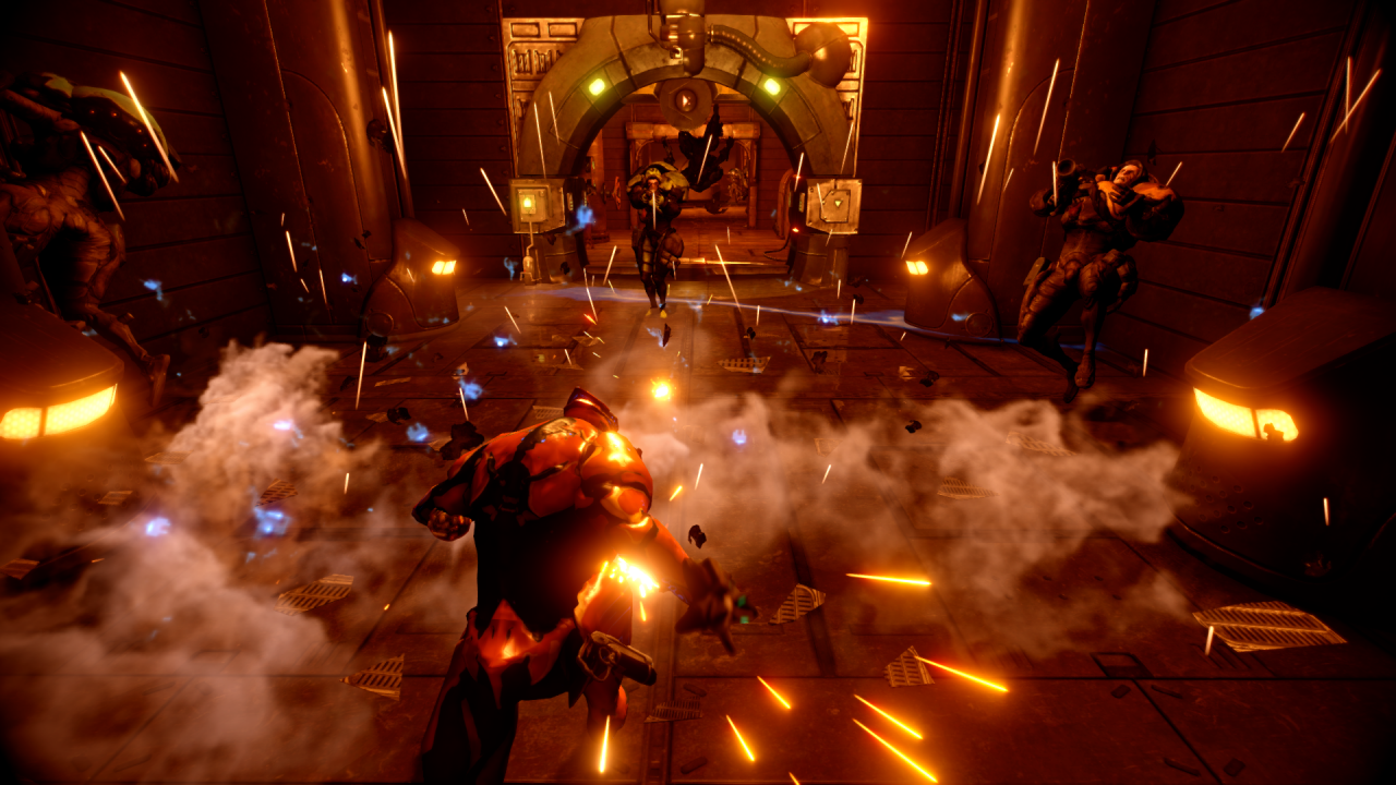 [20/03/2013] Hübsche Grafik, MMOG, Free2Play und eine Menge Action. Was braucht man mehr? Das auf der Evolution Engine basierte Warframe sticht positiv aus der Masse der free2play-Titel heraus. Der Namensgeber der Spiels ist das Warframe, eine High-Tech-Exo-Rüstung, die seinem Träger verschiedene Fähigkeiten beschert. Im Spiel bereisen wir verschiedene Planeten und kämpfen gegen Gegner, wie Alienwesen, Cyborgs oder zombieähnliche Geschöpfe. Das Weltraum-Actionspiel gibt es für PC und PS4.