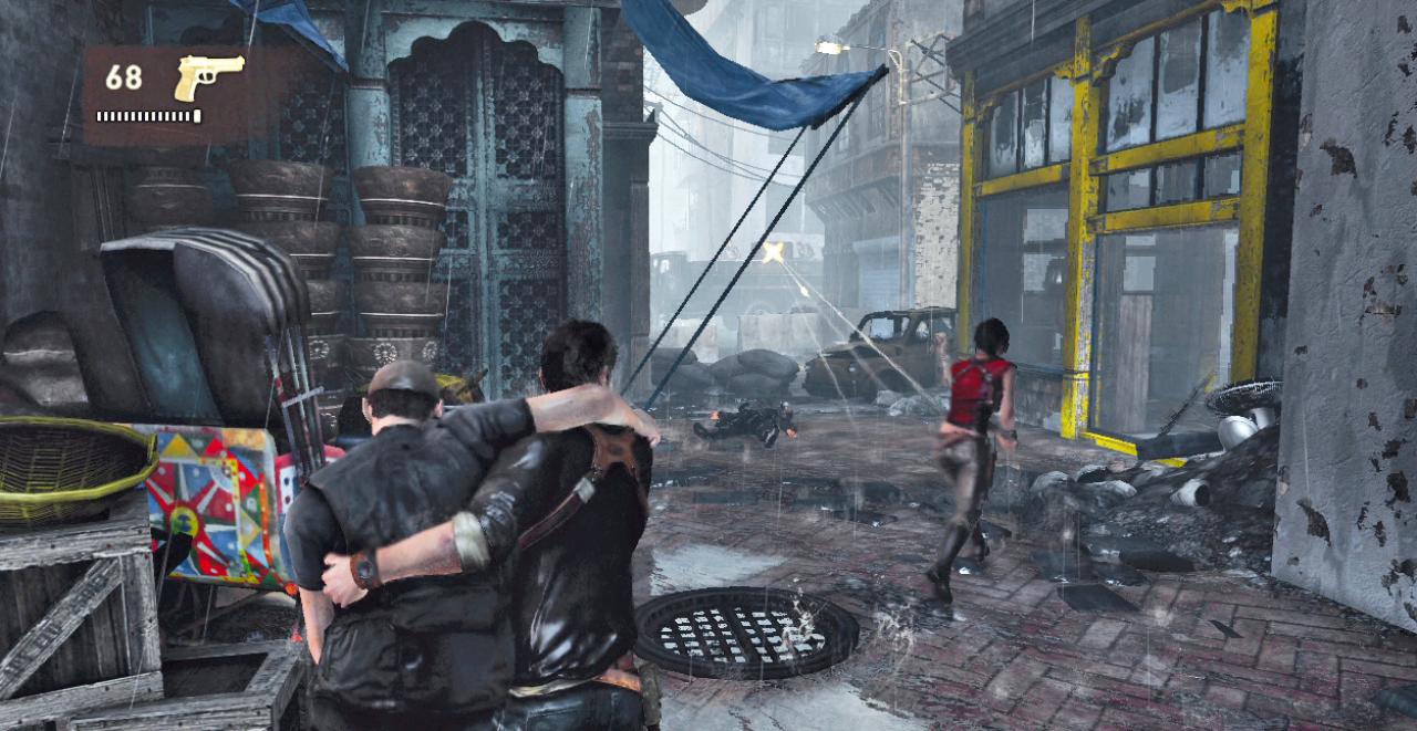 [24/04/2013] Dialoge während des Spiels - Uncharted 2 und Brütal Legend haben uns gezeigt, was wir in Spielen bislang vermisst haben: Dialoge während des Spiels. Es wirkt so viel cooler, wenn der Held auch mitten im Gefecht dumme Sprüche reißt oder mit seiner Begleiterin flirtet. Wenn dann die Sprecher ihren Job gut machen, rockt das einfach nur!