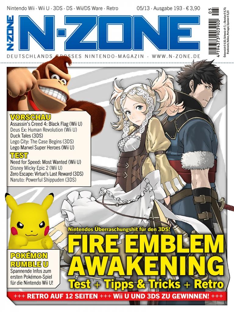 [12/04/2013] Die neue N-ZONE ist ab sofort im Zeitschriftenhandel erhältlich.