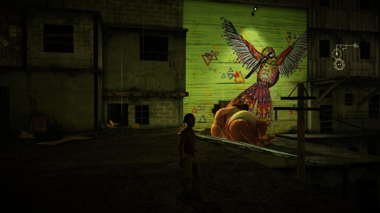 [23/04/2013] Als kleiner Junge hüpft und knobelt ihr euch in Papo & Yo durch das surreale Abbild eines Favelas. Das Gameplay orientiert sich an den gängigen Jump 'n' Run-Konventionen, ohne euch allzu viel abzuverlangen, womit es im krassen Gegensatz zur aufwühlenden Geschichte steht, die der Indie-Titel auf einfühlsame Art und Weise erzählt. Wer sich fragt, wie ein Videospiel ein gesellschaftliches Tabuthema wie Alkoholismus angemessen aufgreift, dem sei dieses Kleinod ans Herz gelegt.