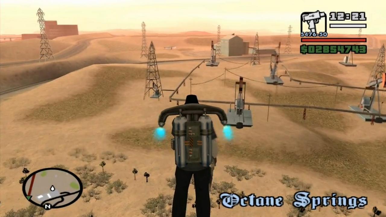 [15/04/2013] GTA San Andreas - Eine der größten Spielwelten bietet der GTA-Ableger mit den drei Städten Los Santos, San Fierro und Las Venturas.