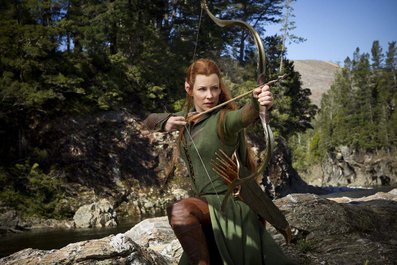 [12/06/2013] Die schöne Elben-Kriegerin Tauriel ist einer der wenigen neuen Charaktere.